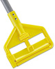 A Picture of product RCP-H136 Rubbermaid® Commercial Invader® Side-Gate Wet-Mop Handle, 1 dia x 60, Gray/Yellow