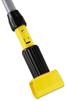 Rubbermaid® Commercial Gripper® Mop Handle, 1 1/8 dia x 60, Gray/Yellow