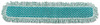 A Picture of product RCP-Q449 Rubbermaid® Commercial HYGEN™ HYGEN™ Dry Dusting Mop HeadsWith Fringe, Green, 48", Microfiber