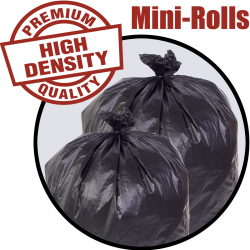 Can Liner.  38" x 60".  60 Gallon.  22 Micron.  Clear Color.