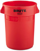 A Picture of product RCP-2632RED Rubbermaid® Commercial Round Brute® Container. 32 gal. Red.