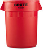 A Picture of product RCP-2632RED Rubbermaid® Commercial Round Brute® Container. 32 gal. Red.