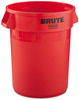 A Picture of product RCP-2632RED Rubbermaid® Commercial Round Brute® Container. 32 gal. Red.