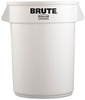 A Picture of product RCP-2632WHI Rubbermaid® Commercial Round Brute® Container. 32 gal. White.