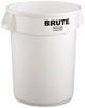 A Picture of product RCP-2632WHI Rubbermaid® Commercial Round Brute® Container. 32 gal. White.