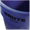 A Picture of product RCP-2643BLU Rubbermaid® Commercial Round Brute® Recycling Container. 44 gal. Blue.