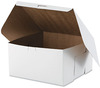 A Picture of product 251-116 Bakery Box.  1-Piece, Tuck Top.  10" x 10" x 5-1/2", 100/Case