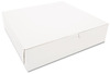 A Picture of product 251-116 Bakery Box.  1-Piece, Tuck Top.  10" x 10" x 5-1/2", 100/Case