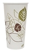 A Picture of product 100-121 Dixie® Poly Paper Cold Cup.  21 oz.  Pathways Design.  50 Cups/Sleeve.