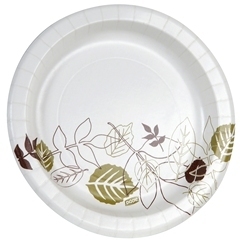 Dixie® Pathways® Mediumweight Paper Plates, 8 1/2", Pathway, 125/Pack