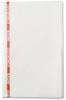 A Picture of product CHI-8252 Chix® Food Service Towels, 13 x 21, Cotton, White/Red, 150/Carton