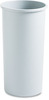 A Picture of product RCP-2947GRA Rubbermaid® Commercial Untouchable® Large Plastic Round Waste Receptacle