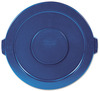 A Picture of product RCP-2631YEL Rubbermaid® Commercial Round Brute® Lid for 32-Gallon Round Brute Containers. Yellow.