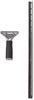 A Picture of product UNG-PR45 Unger® Pro Stainless Steel Squeegee, 18" Wide Blade, Black Rubber, Insert Socket