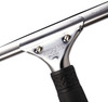 A Picture of product UNG-PR45 Unger® Pro Stainless Steel Squeegee, 18" Wide Blade, Black Rubber, Insert Socket