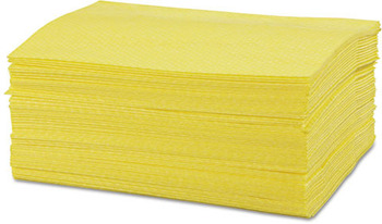 Chicopee Masslinn Dust Cloths. Mineral Oil Treated. 24" x 16." Yellow. Unscented.