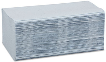 KIMBERLY-CLARK PROFESSIONAL* WYPALL* L10 Windshield Towels, 9 1/10 x 10 1/4, 1-Ply, L-Blue, 224/Pack, 10 Packs/Carton