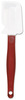 A Picture of product RCP-1963RED Rubbermaid® Commercial High-Heat Cook's Scraper, 13 1/2", Red/White