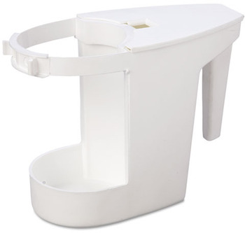 Impact® Plastic Super Toilet Bowl Caddy. 4 X 8 X 6 in. White.
