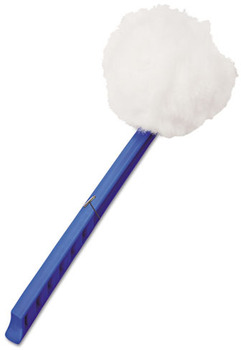 Impact® Toilet Bowl Mop, 12" Overall, 5 3/4" Mop Head, Plastic Handle, Blue