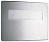 A Picture of product BOB-221 ClassicSeries® Stainless Steel Toilet Seat Cover Dispenser, 15 3/4 x 2 x 11, Satin Finish