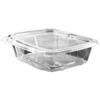 A Picture of product 329-526 ClearPac® SafeSeal™ Tamper-Resistant Container Combo with Flat Lid. 24 oz. Clear. 200 count.