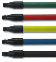 Fiberglass Handle, Threaded Tip, 60" Long, Blue Color, 12/Case.