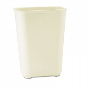 Fire Resistant Wastebasket. Beige Color.  10 Gallon.