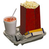 A Picture of product 218-105 2 Cup Carrier. Holds 8-44 oz cups. Includes side tray, 100/Case
