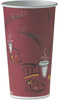 A Picture of product SLO-420SI SOLO® Cup Company Single-Sided Poly Paper Hot Cups in Bistro® Design, 600/Carton