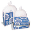 A Picture of product 860-450 Can Liner 33 x 39. 0.75 mil. 33 gallon. White. Star Seal Perforated Roll. 150/cs.