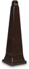 A Picture of product RCP-257088BLA Rubbermaid® Commercial GroundsKeeper® Cigarette Waste Collector, Pyramid, Plastic/Steel, Black