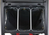 A Picture of product RCP-9T8901 Rubbermaid® Commercial Tri-Wire Waste Bag Holder Kit, For Rubbermaid Commercial Cleaning Carts, Steel