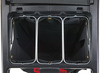 A Picture of product RCP-9T8901 Rubbermaid® Commercial Tri-Wire Waste Bag Holder Kit, For Rubbermaid Commercial Cleaning Carts, Steel
