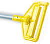 A Picture of product RCP-H145 Rubbermaid® Commercial Invader® Side-Gate Wet-Mop Handle, 1 dia x 54, Gray/Yellow