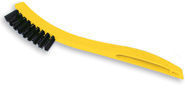 Tile and Grout Brush, 2.5", Plastic Bristles. Black Color.