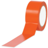 A Picture of product 967-571 Heavy Duty Safety Tape. 3" x 36 yds. Orange. Vinyl. 6.0 mil. 16 rolls/cs. Resists oil, grease, moisture, solvents and scuffs.