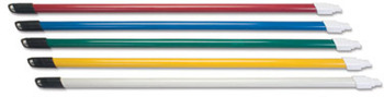 Fiberglass Handle. 60" L, 15/16" Dia. Red. Swivel hang up hole. 12/cs.
