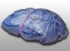 A Picture of product 967-312 Water Soluble Laundry Bags. 28" x 39", 0.80 Mil. Green. 100/Case