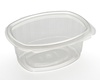 A Picture of product 217-820 Hinged Lid Deli Container.  32 oz.  APET Plastic.  Clear Color.