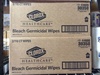 A Picture of product 601-713 Clorox® Healthcare® Germicidal Wipes, 12 x 12, Unscented, 110/Canister, 2 Canisters/Case.