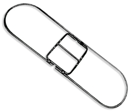 Dust Mop Frame.  5" x 48".