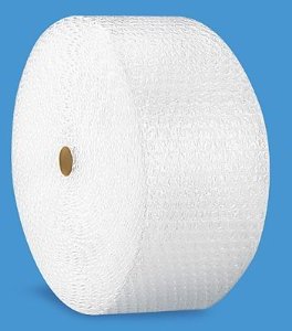 Bubble Wrap. 12" x 188 Feet. 12" Perforations. 5/16" Bubble, 4 Rolls/Bundle