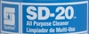 A Picture of product 601-125 SD-20.  All-Purpose Cleaner.  1 Gallon.