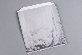 Sandwich Bag.  Foil Lined.  6" x 3/4" x 6-1/2".  Unprinted.