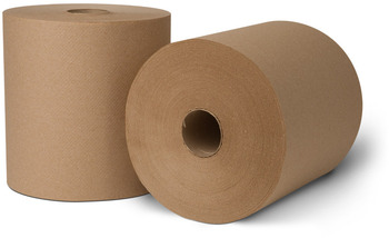 Tork® Controlled (Proprietary/Strategic)   Roll Towels. 8 in X 800 ft. Natural. 6 rolls.