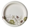 A Picture of product 971-396 Dixie Ultra® Paper Plate with Soak Proof Shield®.  10-1/16" Diameter.  Pathways™ Design.  125 Plates/Sleeve.