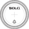 A Picture of product 120-203 Straw Slot Lid.  Clear.  Fits TP22, Y12T, P12T  Cups.  100 Lids/Sleeve.
