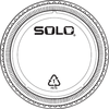 A Picture of product 120-209 No Slot Lid.  Clear.  Fits SD5, TS5, SD8, TP9, P12, TP12, R16, N16, N18, TN18, N20, TN20, TN22 Cups.  100 Lids/Sleeve.