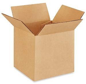 Corrugated Box 5" x 5" x 5", 25 Boxes/Bundle